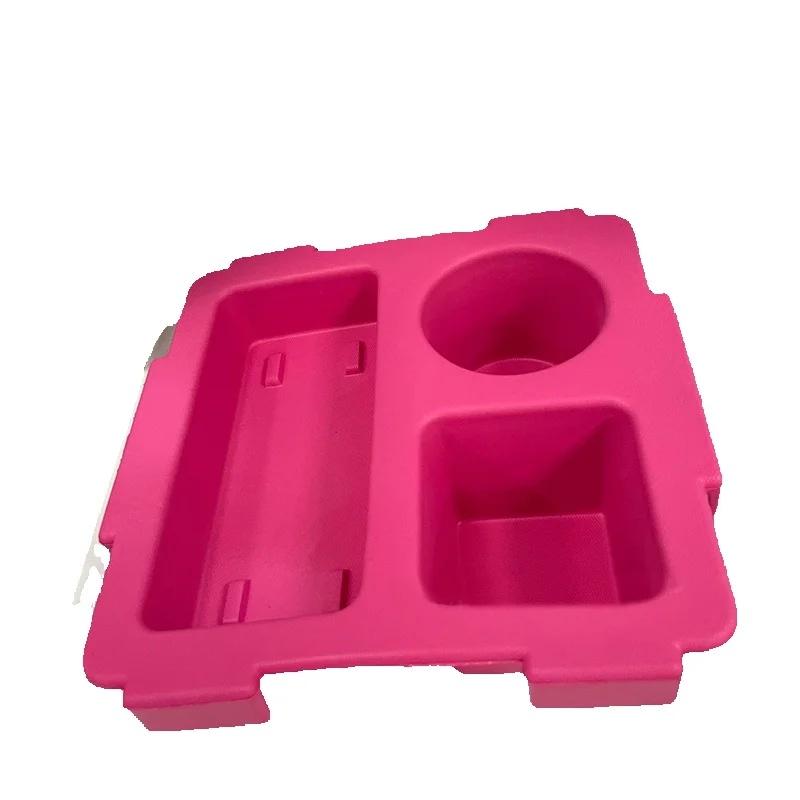 EVA Material Covered Beverage Compartment Tray, Suitable For Bogg Bags, The Best Choice For Outdoor Camping And Beach Travel.