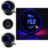 Universal 12v Car Gauge Kit With Water Oil Temp Speed Voltage For Racing Enthusiasts