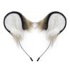Halloween handmade plush simulated mouse ears cos animal ears and tail set cute animal ears headband headdress