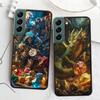 Game D-Dungeons D-Dragons D-DND Phone Case For Samsung Galaxy S22 S25 Ultra S21 S10 Plus S26 Edge S20 S23 S24 FE Cover Silic