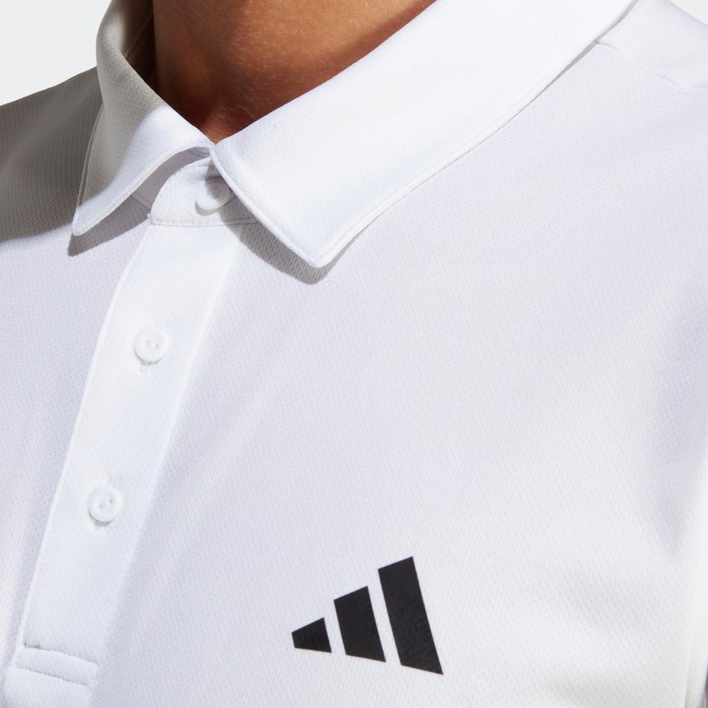 adidas Tennis Fab Polo Shirt 'White' Men's HR8729