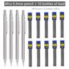 Professional Mechanical Pencil Set 0.5 0.7 0.9 0.3mm Full Metal Art Drawing Painting Automatic Pencil Office School Supplies