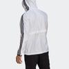 Adidas Jackets Men's White Hooded Non Detachable Moderate GQ0602