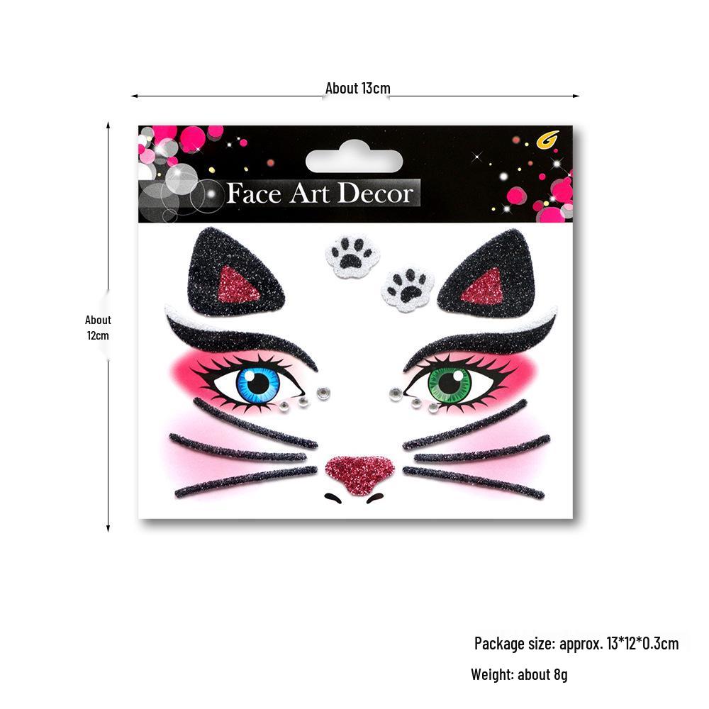 

Новый ободок с кошачьими ушками с блестками: Милый плюшевый аксессуар для волос в виде черного кота на Хэллоуин