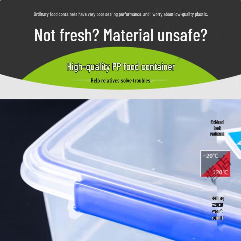 MOSUO Large Rectangular Food Storage Container