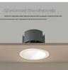 Full Spectrum Anti-Glare Recessed LED Spotlight with Narrow Edge and Deep Cup for Living Room Ceiling