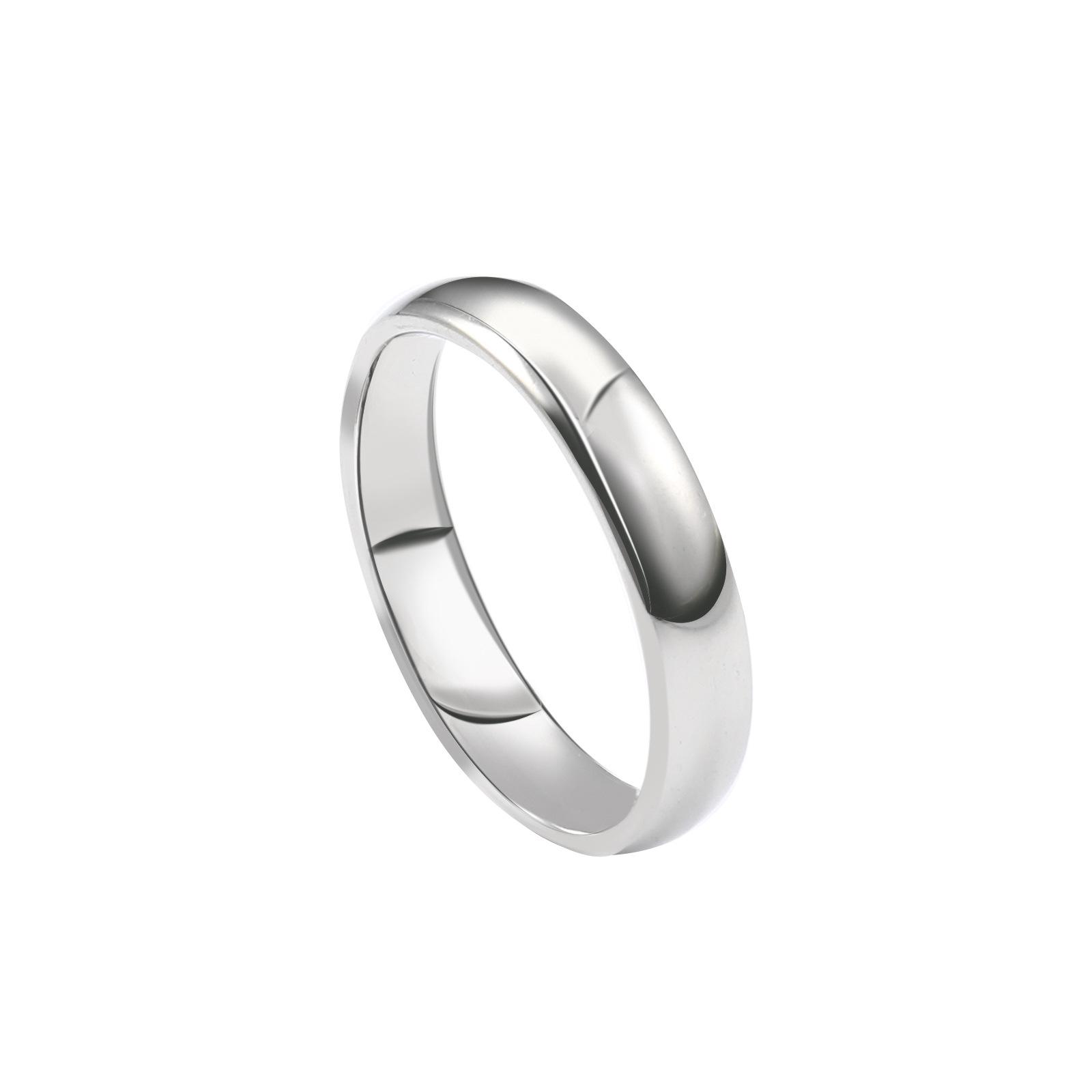 

Элегантное кольцо из циркониевой титановой стали: Универсальное женское и парное гладкое кольцо с бриллиантами – Модные украшения Size 7