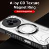 KEYSION Transparent Magnetic Case for TECNO Camon 30 4G Oft Silicone+PC Heavy Duty Shockproof Phone Cover for TECNO Camon 30 5G