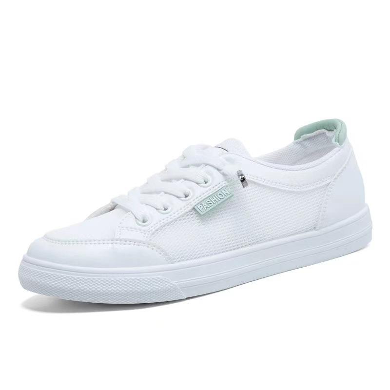 Shoes Women's 2025 New Spring and Summer Student Flat-bottomed Versatile Popular Board Shoes Spring and Summer Ins Trendy Shoes Sports Little White