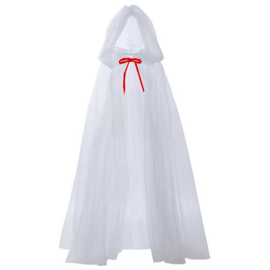 Halloween Instagram Style Hooded Mesh Witch, Grim Reaper Cloak, Vampire Cloak, Halloween Cosplay Costume Props