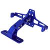 Telescopic Aluminum Alloy Bracket License Plate Holder with LED Light for Motorcycle