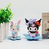 Flowers Melody Pvc Car Dashboard Decor Figurine For Kids And Teens