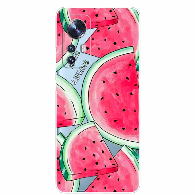 For Xiaomi 12T Case Clear Bumper Soft TPU Phone Cases for Xiaomi 12T Pro 5G Silicone Cover 6.67'' 12 T Transparent Slim Fundas