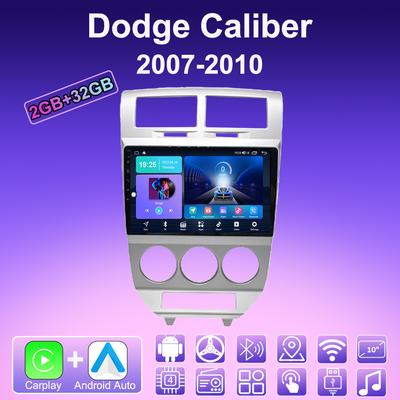 2 DIN Android Carplay Car Radio For Dodge Caliber 2007-2010 Multimedia Player Head Unit Stereo GPS Navigation BT WIFI 2+32GB