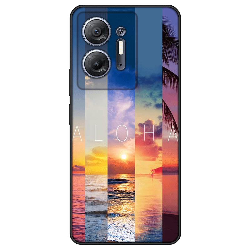 Soft Silicone For Infinix Hot 30 5G Case TPU Painted Back Cover Infinix Hot 30 5G Casing