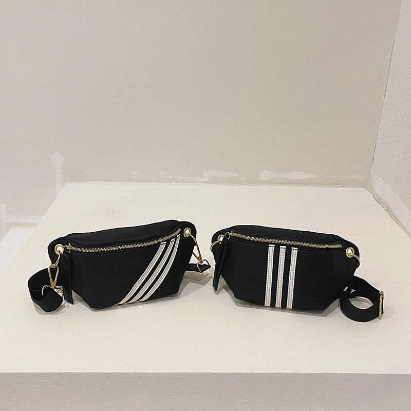 Oxford cloth breast bag women's oblique straddle bag 2025 spring and summer new trendy brand fashion shoulder backpack sports and leisure small bag