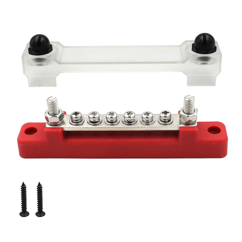 

Универсальные шпильки клеммной колодки с прозрачной крышкой Блок распределения питания для автомобильной, автомобильной, морской, лодочной энергосистемы