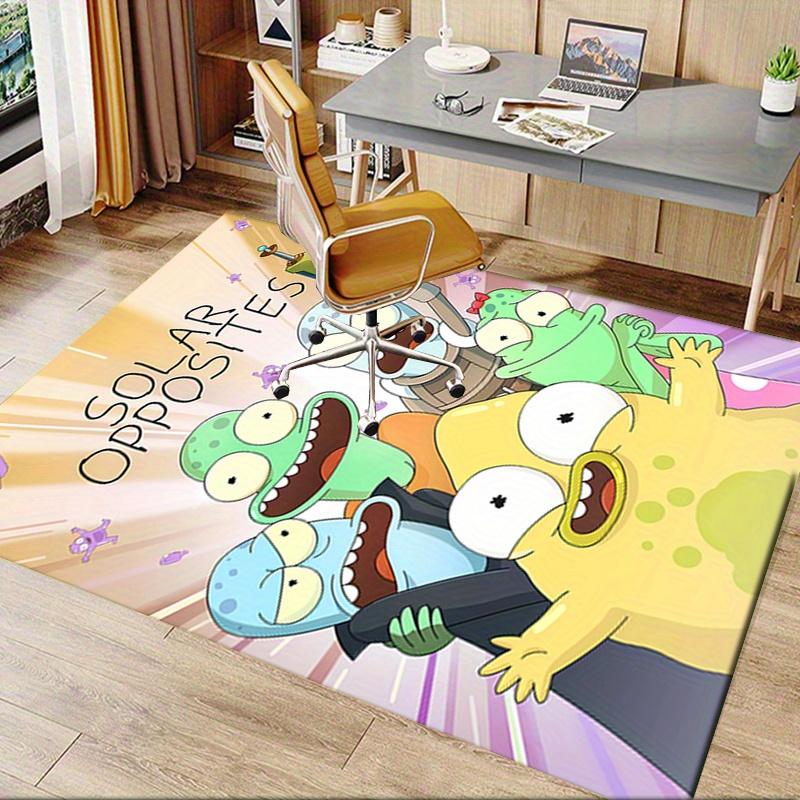 1pc Solar Opposites, Cartoon Network, Sci Fi Comedy Office Carpet Soft Polyester Entrance Carpet Was