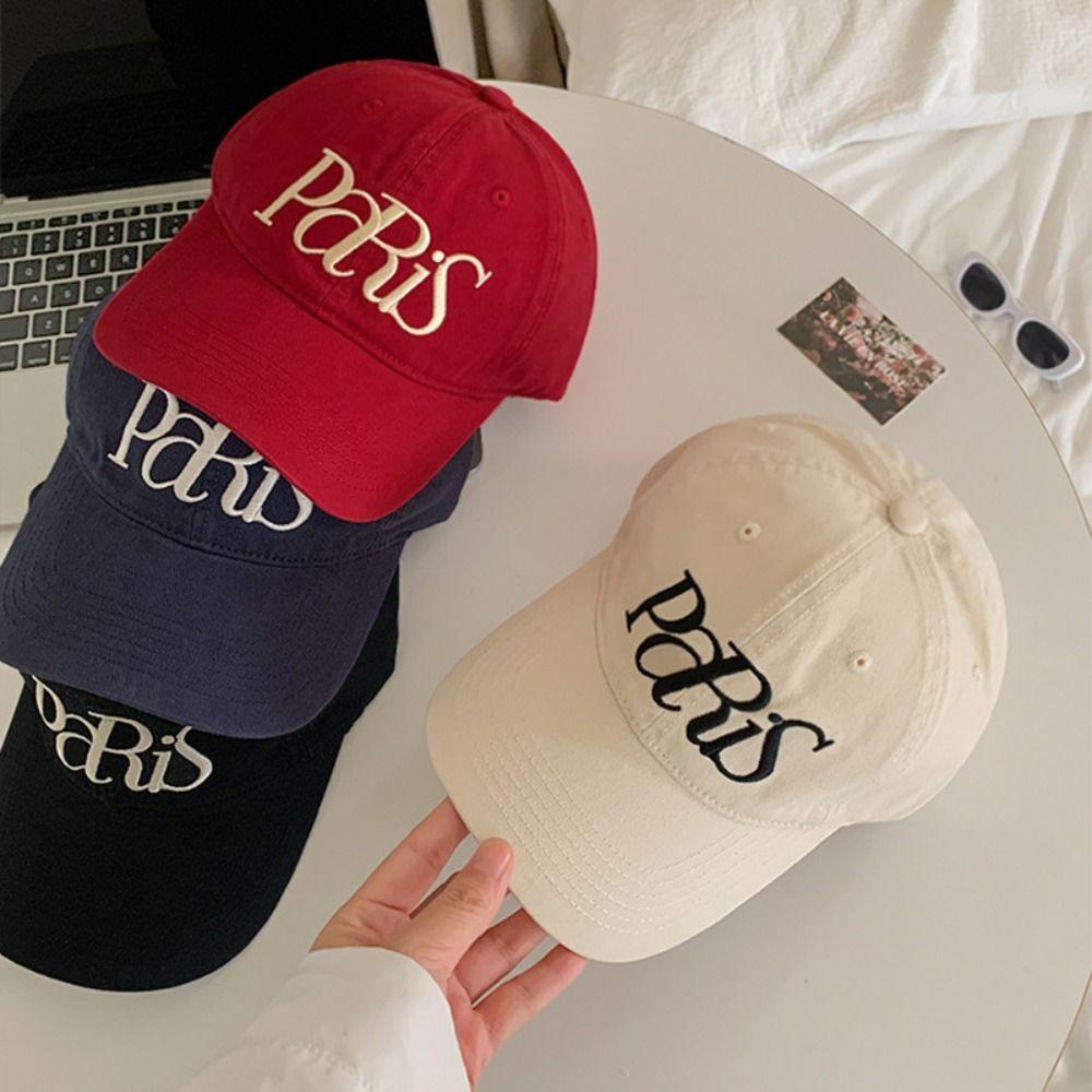 Apparel Accessories Embroidered Embroidery Baseball Cap NYC Retro Letter Baseball Hat Sunscreen Hat Cotton Sun Hat Spring Summer