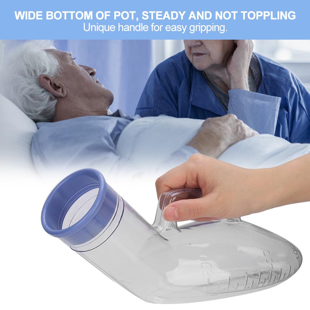 Colector Urină Bărbați Pâlnie PVC Ușoară pentru Colectarea Urinei Dispozitiv de Micțiune pentru Acasă