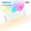 1PC Smart Wall Sconce USB Rechargeable Remote Control Ambient Light RGB and White Dimmable Lighting Night Lights