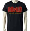 2025 Vintage ADHD Funny Hey Look Squirrel ADHD T-shir Cotton Round Neck Fashion Casual Sports Woman Man Summer T-shirt
