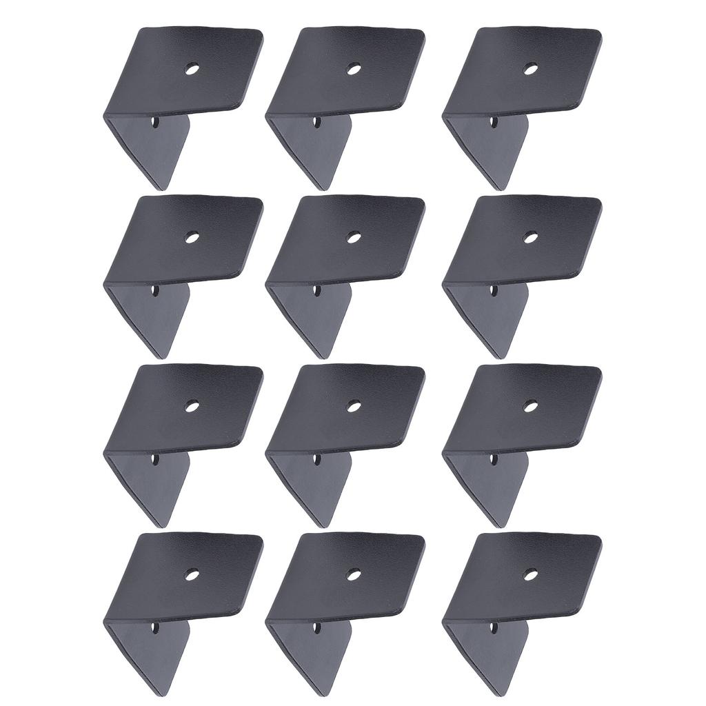 P gola Hardware Raft Clips Black Galvanized Steel Clips with Screws for Wood Timb Beam Ceiling Joist