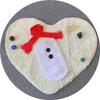 Christmas Snowman Twin Baby Photography Sleeping Bag Set