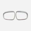 For Mitsubishi Outlander 4 PHEV   2024 Side Door Rearview Mirrors Cover Rain Shield Eyebrow Frame Trims Car Accessories
