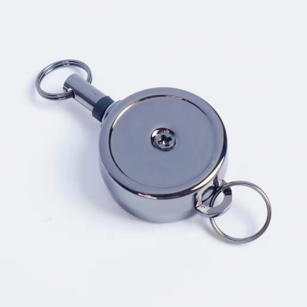 Telescopic Retractable Key Chain High Elasticity Telescopic Key Chain  For Home Car Key