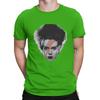 Bride T Shirt Men's  Cotton Fun T-Shirts Round Neck Cool Cool B-Bowie Tees Short Sleeve Clothing Party
