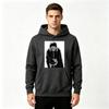 Men Anime Spiral Mask Character Print Pullover Hoodie Casual Long Sleeve Hooded Sweatshirt
