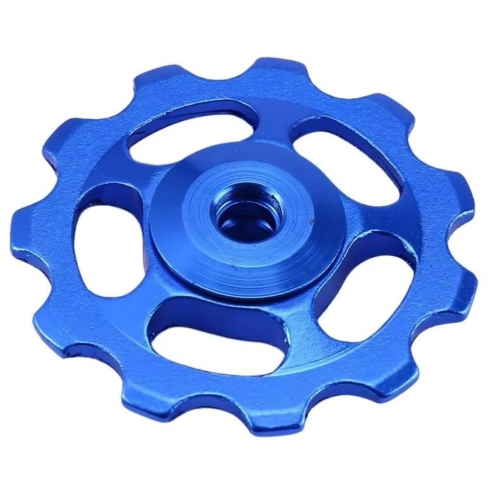 Aluminum Alloy Rear Derailleur Pulley CNC Anodized Sealed Bearing Bicycle Bearing 11T Ultralight Bicycle Guide Roller for 2pcs