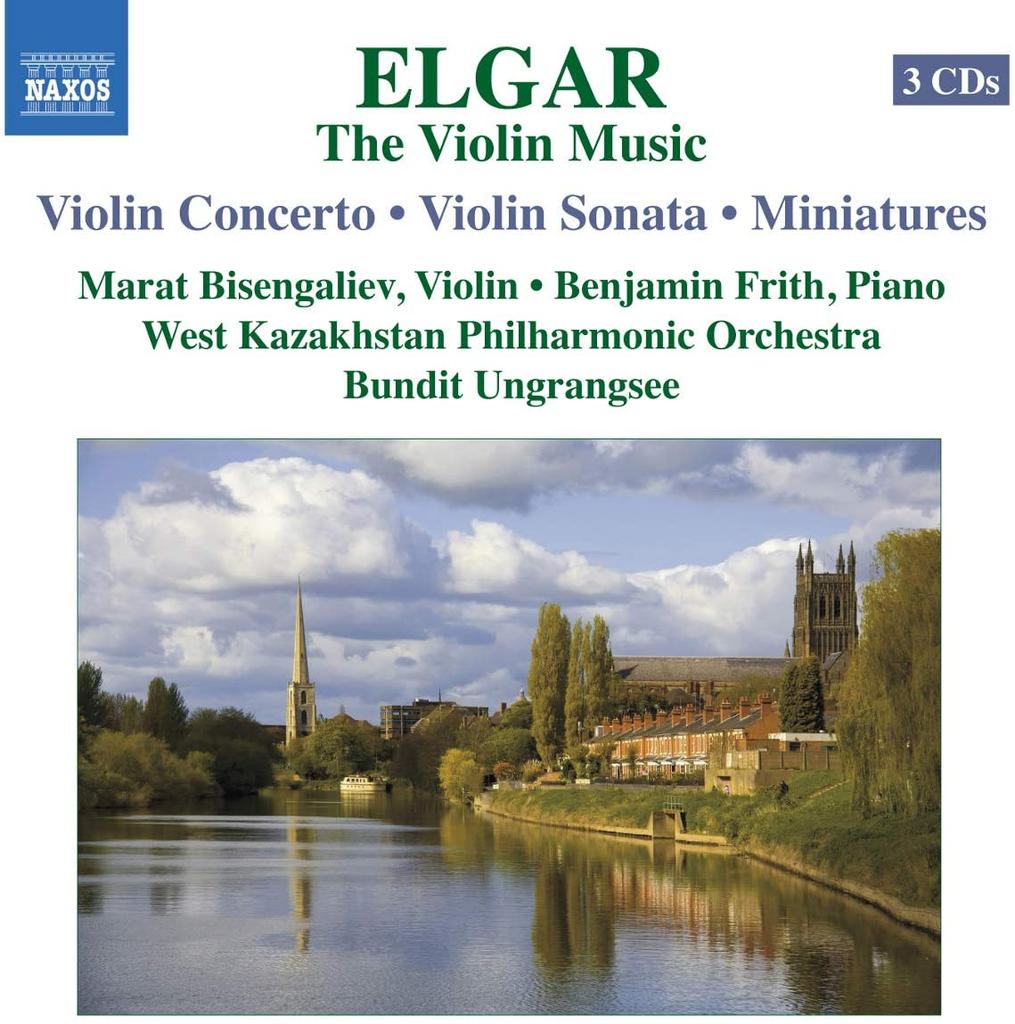 CD E. ELGAR - Violin Music Germany Classical Used