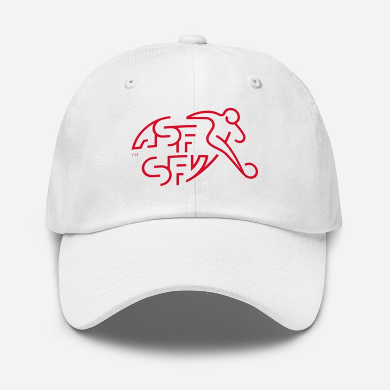 Switzerland Soccer Hat Adjustable Football Cap Soccer Fan Hat