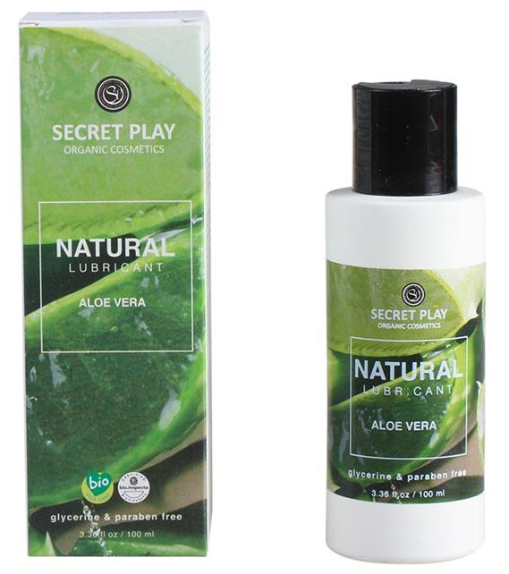 Lubrifiant Bio Natural Lube Aloe Vera 100ml - Secret Play - Lubrifiants Bio Vegan