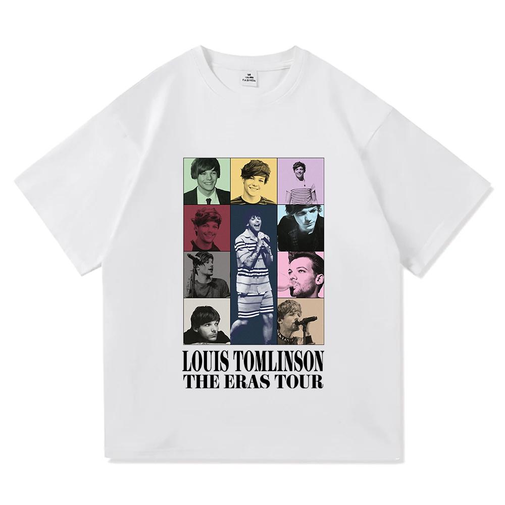 Louis Tomlinson Lemonade T Shirts Men Women Harajuku High Quality Fashion T-shirts Retro Oversized Cotton T-shirt Tops