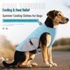 Pet Cooling Vest: Breathable, Anti-Heatstroke Dog Apparel with Reflective Strip for Summer