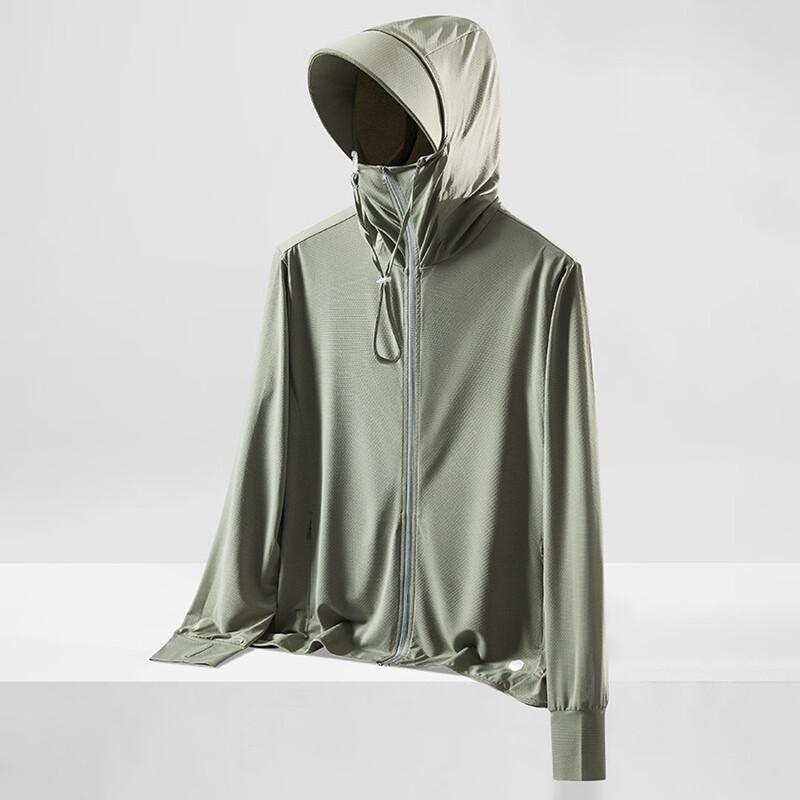 Tri-polar UPF50+ Summer Ice Silk Sun Protection Jacket M-4XL