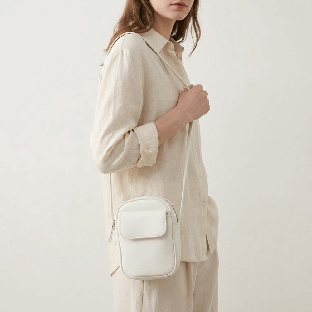 Square Shoulder Bag Durable Crossbody Bag Simple Phone Purse  Women