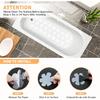 Non Slip Bathtub Stickers, 24 PCS Shower Stickers for Safety Bathroom Tubs, Bathtub Non Slip Stickers and Adhesive Decals Scraper for Bath Tub,