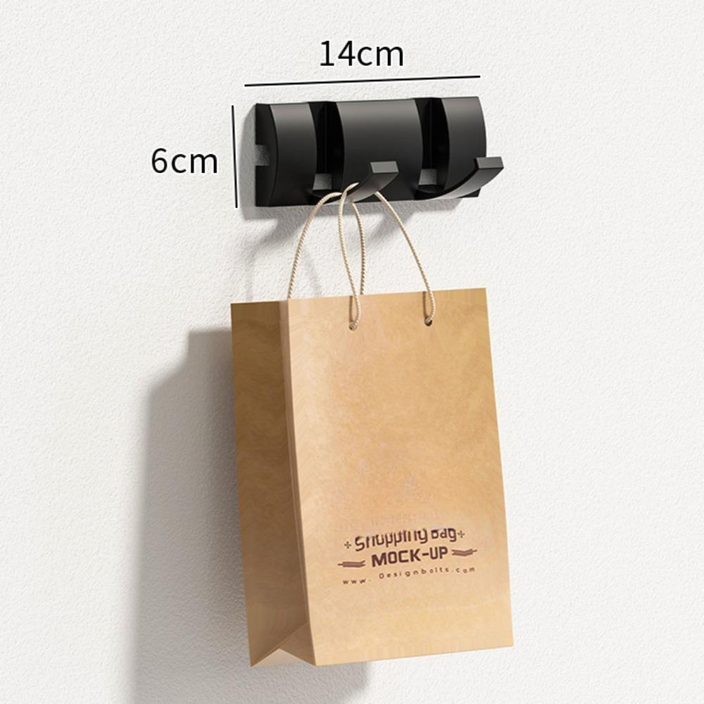 

Крючок двойного назначения с пробивным/непробивным креплением, Вешалка для одежды за дверью туалета, Скрытый складной крючок, Настенный без сверления, Утолщенный крючок из АБС-пластика