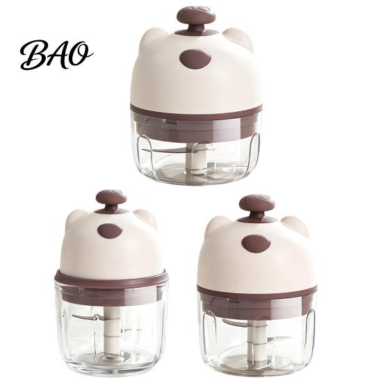 Wireless Kitchen Tool Electric Garlic Masher, Portable Food Chopper with Stainless Steel Blades, Handy Processor for Rechargeable Mini Vegetable