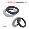 New Thickened 111x11-111 Electric Wheelchair Rear Wheel Accessories 11-inch inner and outer tubes