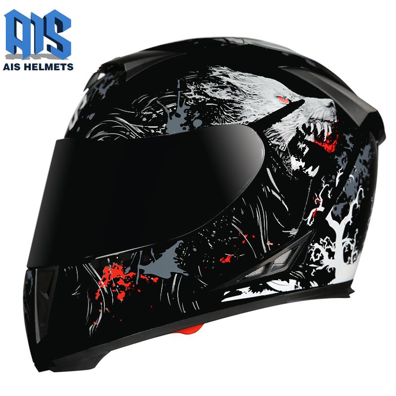 Motorcycle helmet capacete cascos full face racing helmets Double Visor Racing Motocross Helmet Casco Modular Moto Helmet M