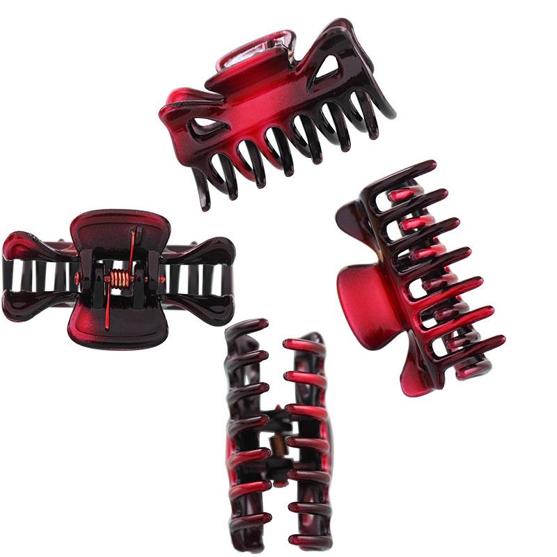 Medium-sized Small Gripper 7-tooth Hair Clip Ladies' Top Clip Wig Claw Clip