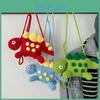 Dinosaur Mini Cute Cartoon Coin Purse Woven Bag For Boys And Girls Use Daily