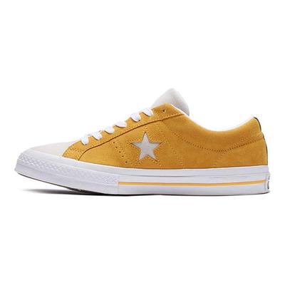 Scarpe da Skate Unisex One Star Giallo Bianco Color Block Antiscivolo Leggere Basse Sneakers 161548C