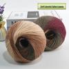 Rainbow Gradient Dyed Yarn 200g - Perfect for DIY Knitting Shawls, Scarves, Sweaters & Coats
