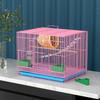 Large Bird Cage For Parrot Finch Mynah Breeding Pet House Metal Aviary Habitat Home Feeding Enclosure For Indoor Outdoor Use